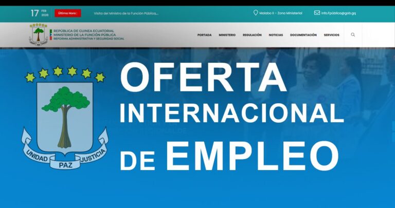 Guinea Ecuatorial emite una oferta de empleo internacional: puestos, requisitos y sectores