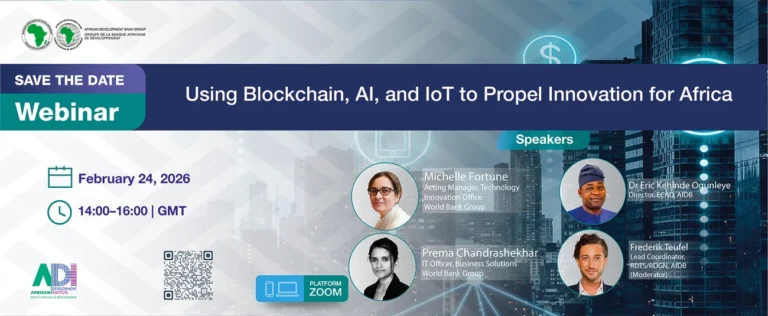 El Banco Africano de Desarrollo debatirá el papel de la IA, blockchain e IoT en la innovación africana