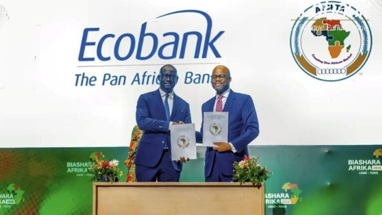 AfCFTA y Ecobank firman alianza de $3.000 millones para impulsar el comercio intraafricano