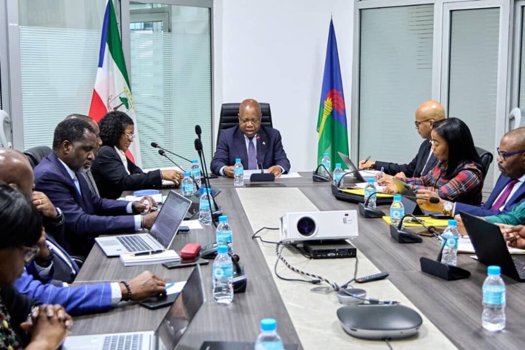 Hacienda y el CNDES revisan los avances del Plan Quinquenal 2021-2025 para la Agenda Guinea Ecuatorial 2035