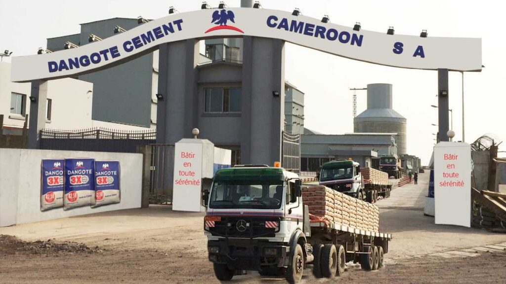 Dangote Cement construirá una nueva planta de cemento en Douala para ampliar su presencia en Camerún