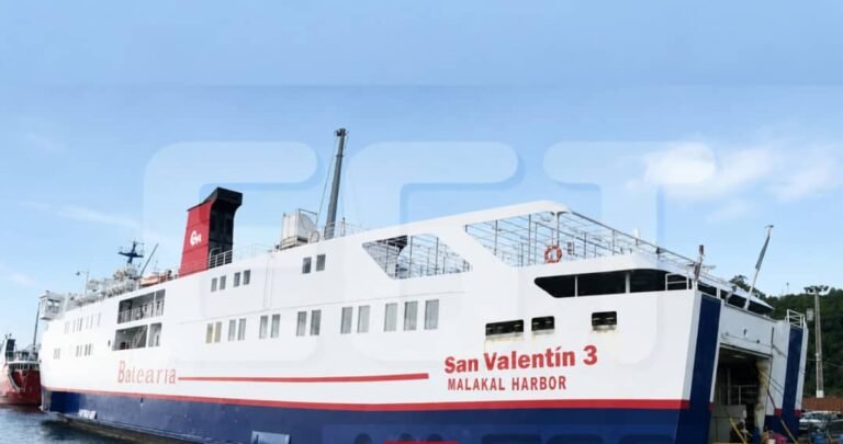 San Valentín reanuda sus viajes marítimos tras completar la revisión técnica del buque